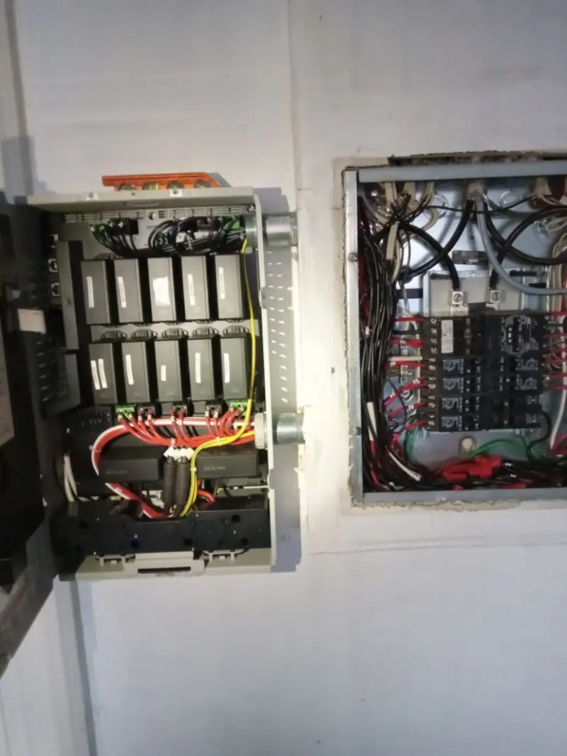 Electrical panel upgrade completed for Security Camera Wiring in Winter Haven